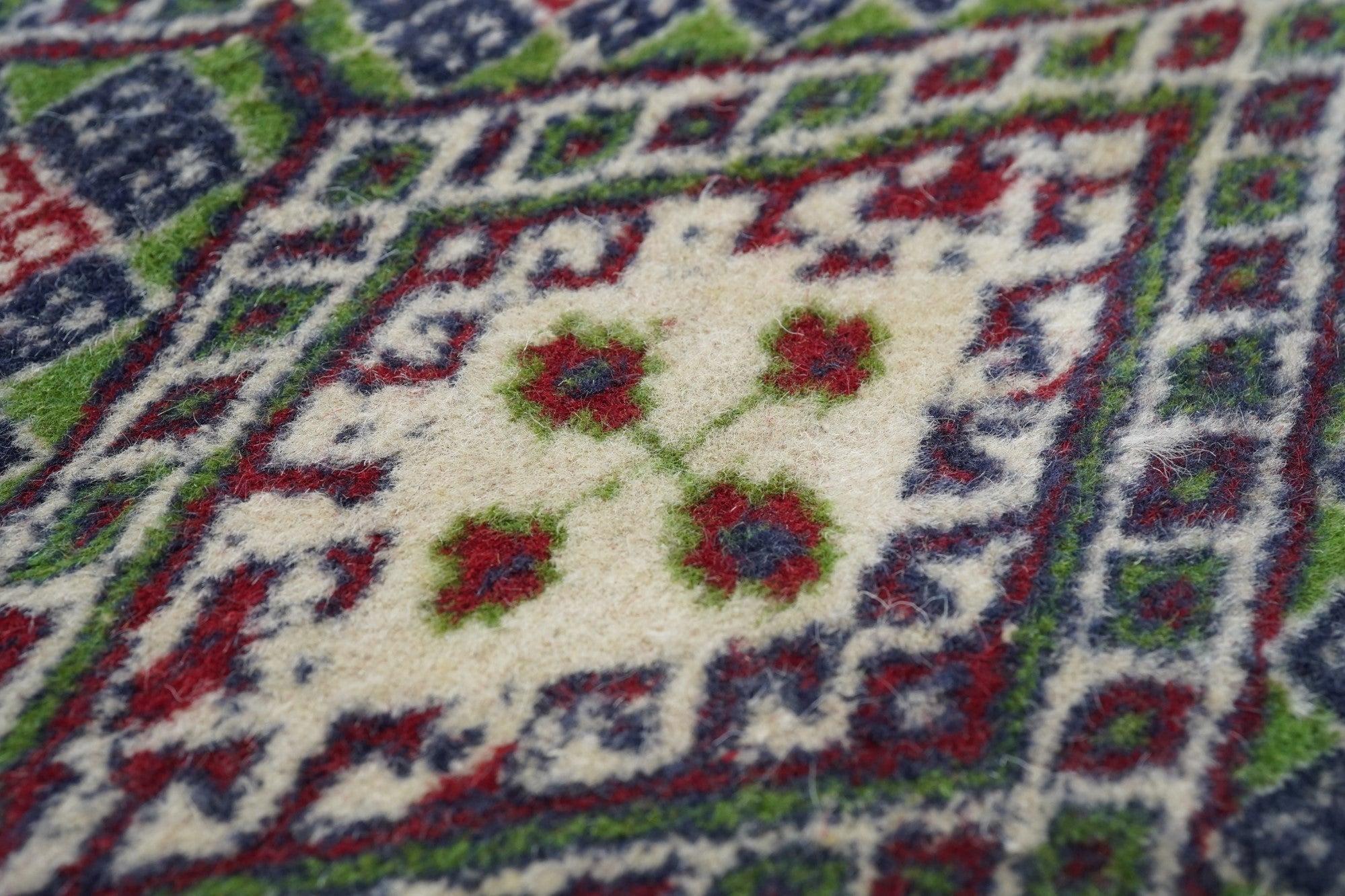 Wool Bokhara Rug 3'3'' x 5'0