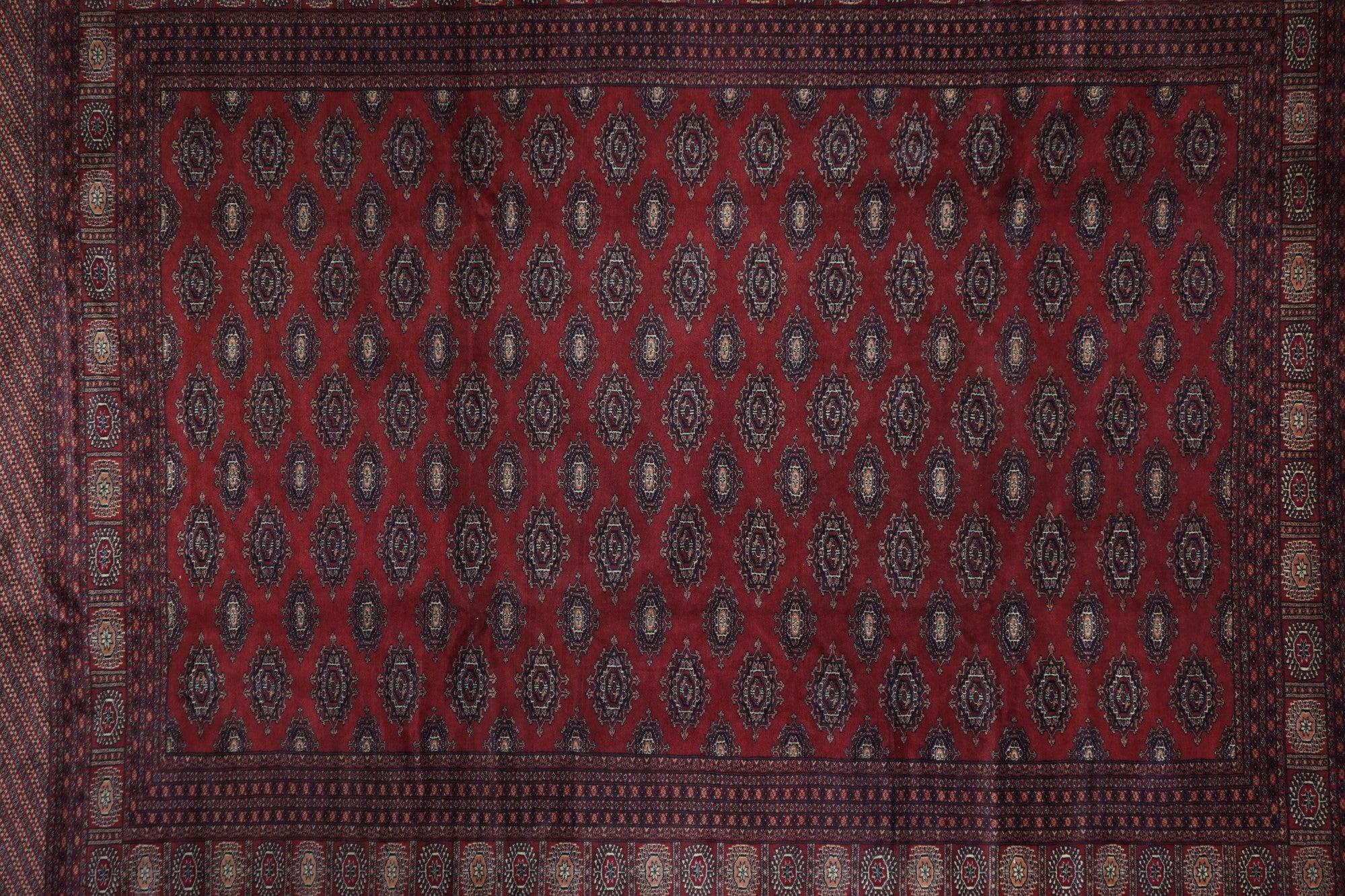 Bokhara-Teppich 9'3'' x 11'11'' (Persisch) im Angebot