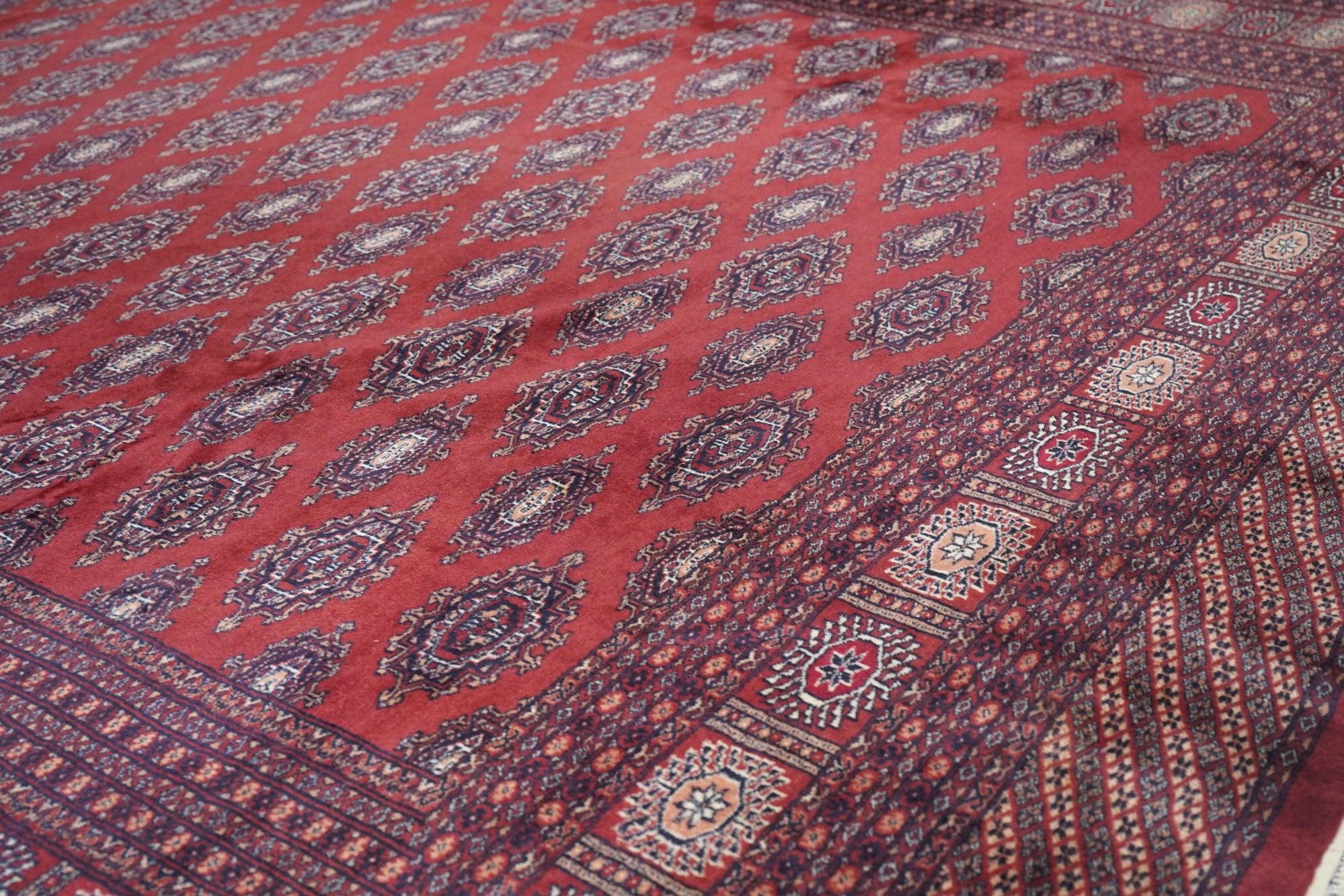 Bokhara-Teppich 9'3'' x 11'11'' (Wolle) im Angebot