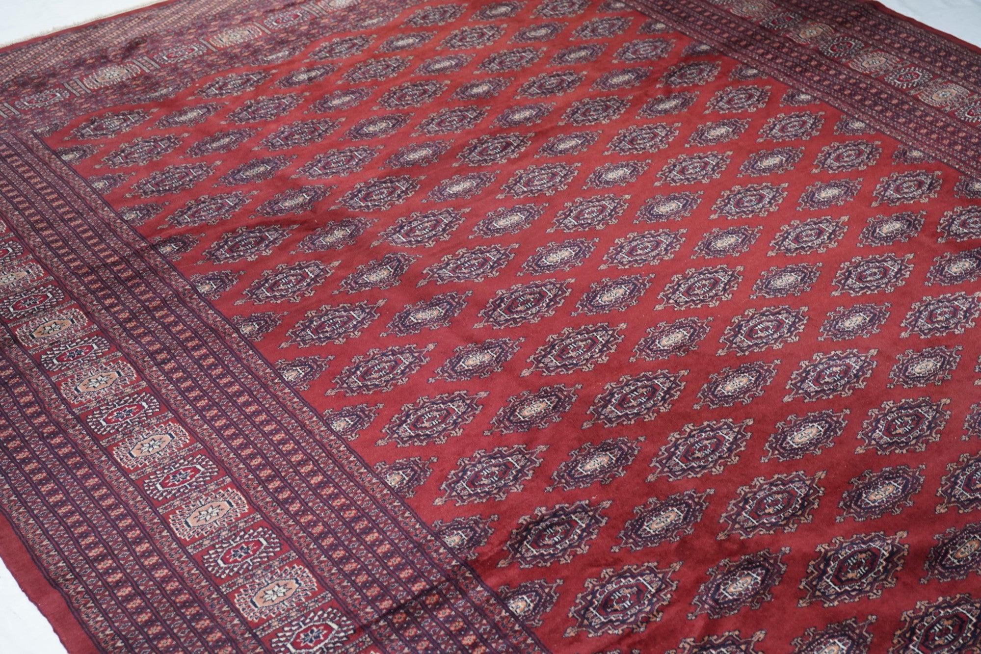Bokhara-Teppich 9'3'' x 11'11'' im Angebot 1