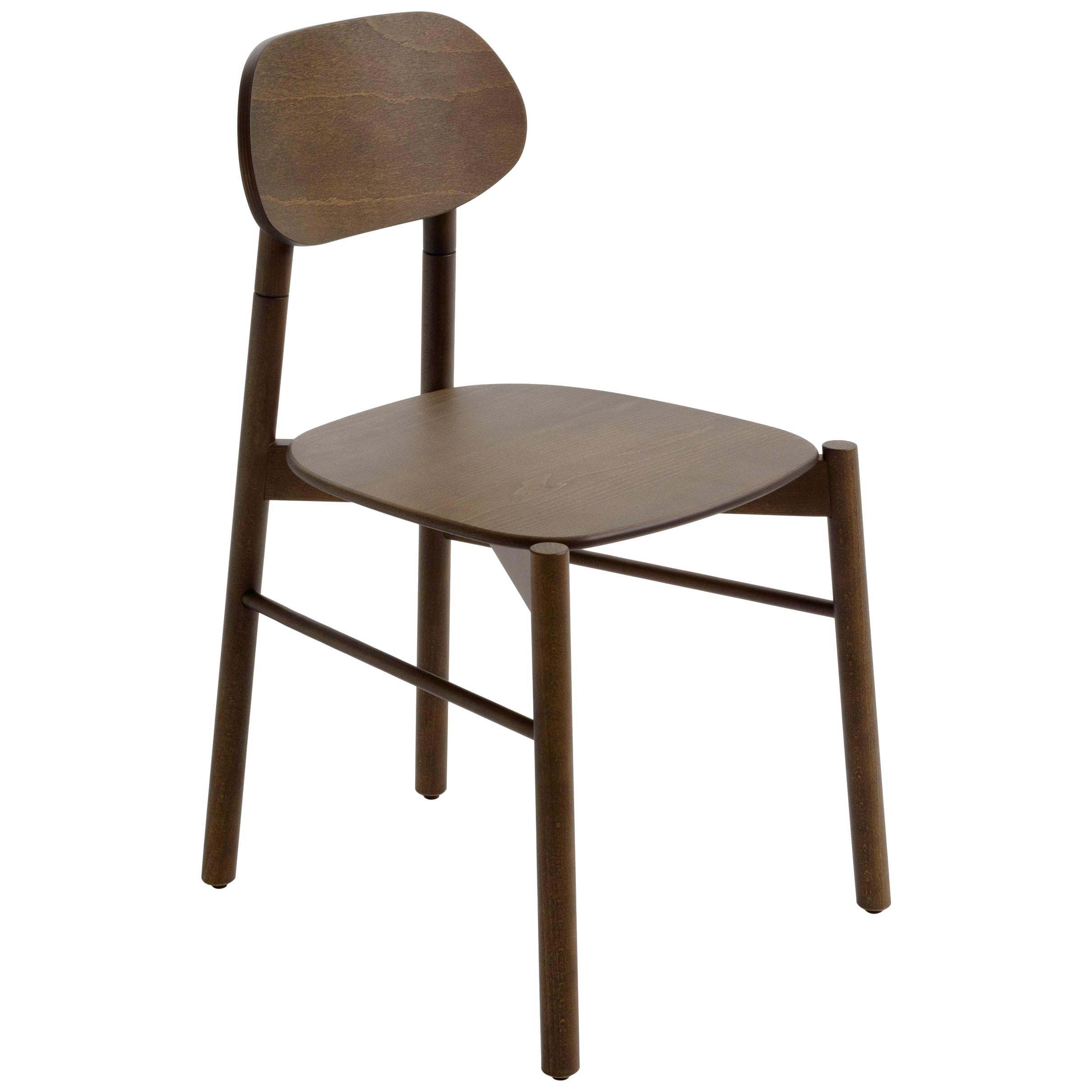 Bokken Chair by Colé, Walnut Structure , Minimalist Design
