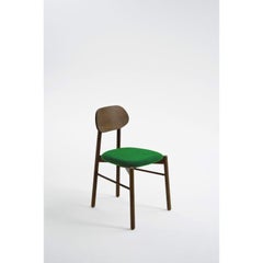 Bokken Upholstered Chair, Caneletto, Menta by Colé Italia