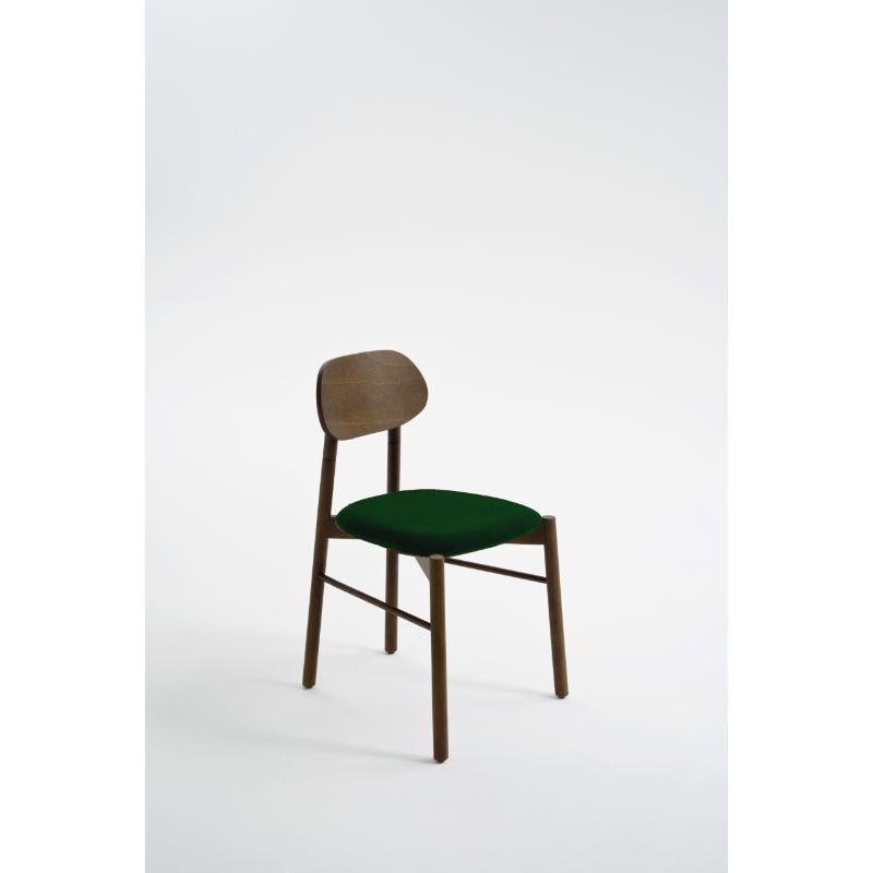 Bokken Upholstered chair, Canaletto, Smeraldo by Colé Italia with Bellavista/Piccini
Dimensions: H 81.7 D 49 W 53.5 cm
Materials: Canaletto Walnut Finishing, Padded seat - Cat C: Velvetforthy

Also Available: COM Fabric, Fabric Cat A, Fabric cat