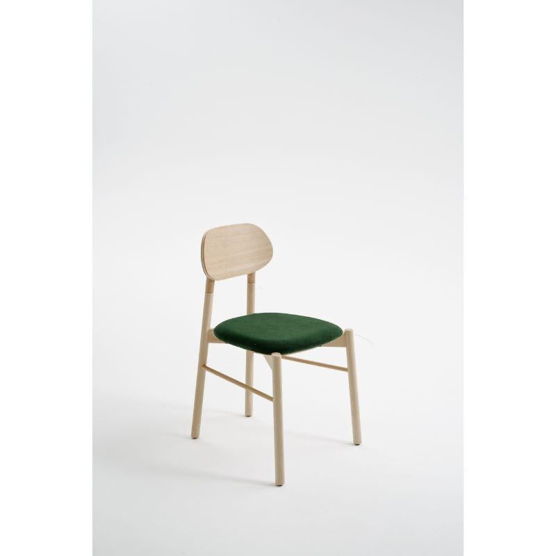 Bokken Upholstered Chair, Natural Beech, Smeraldo by Colé Italia with Bellavista/Piccini
Dimensions: H.81,7 D.49 W.53,5 cm
Materials: Solid beech wood structure, Padded seat - Cat C

Also Available: COM Fabric, Fabric Cat A, Fabric cat B,