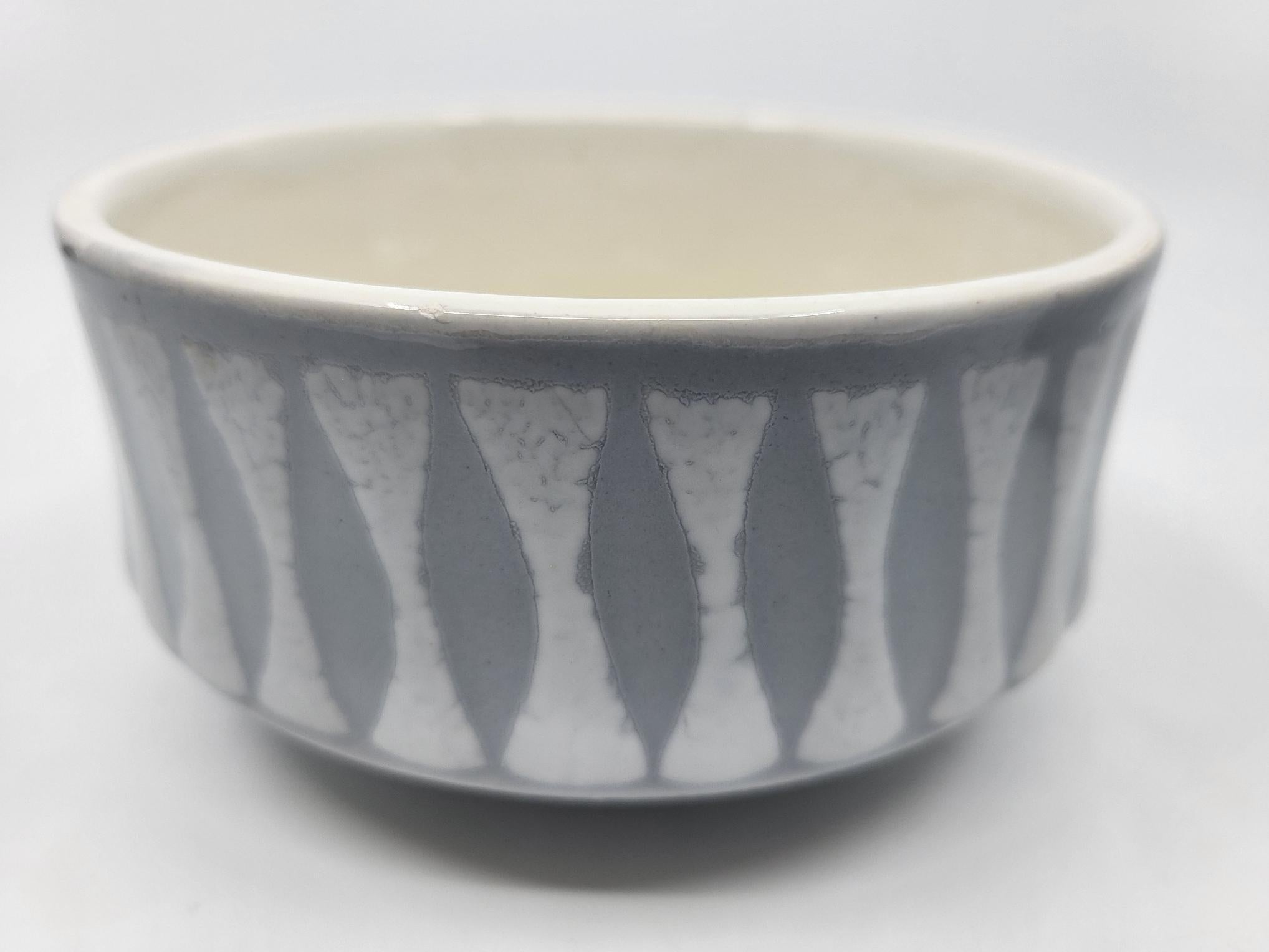 Bol et Mug Roger Capron en céramique Francaise Vallauris French Riviera 1950 in vendita 1