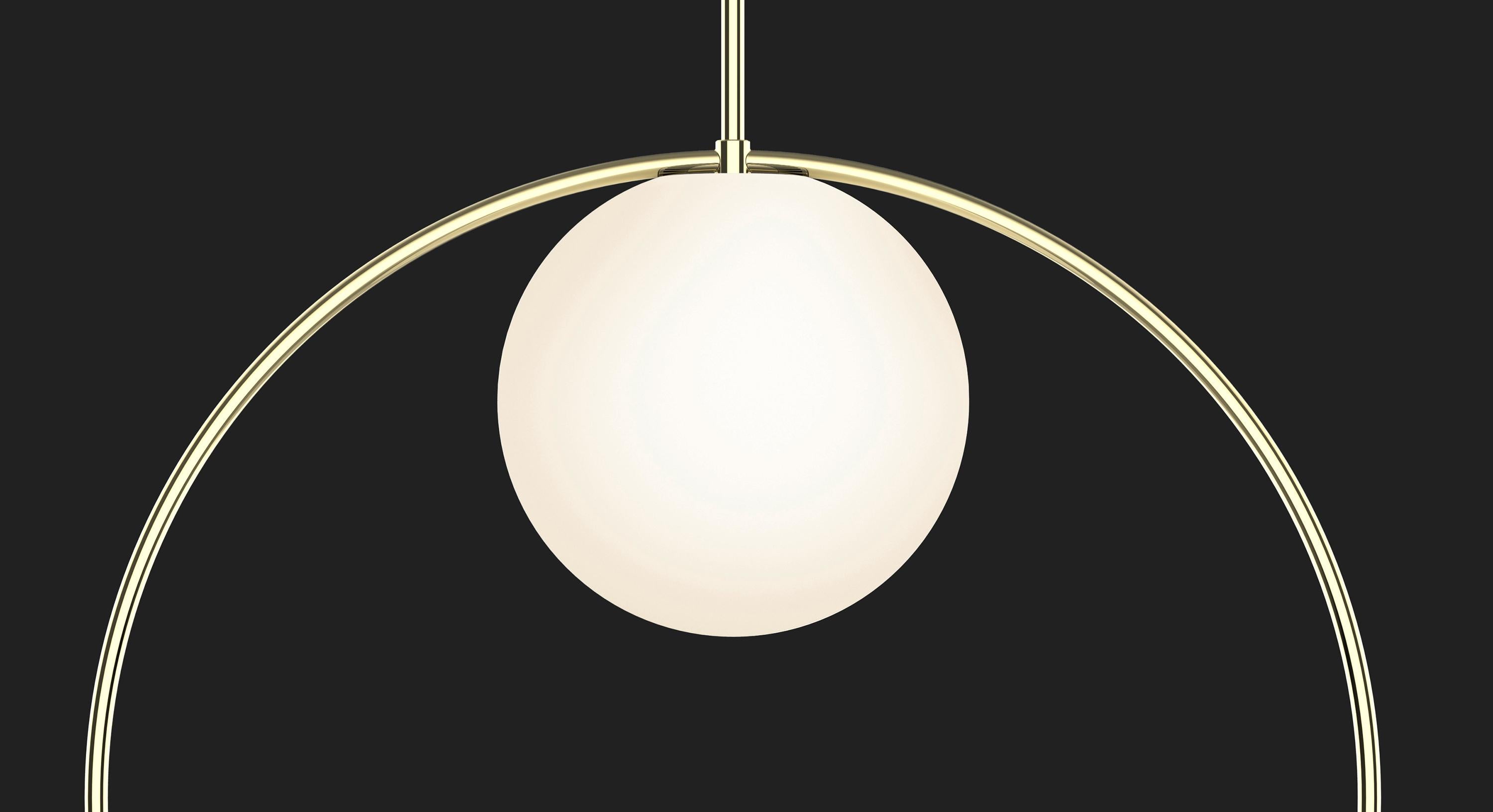XXI secolo e contemporaneo Lampada a sospensione Bola Halo di Pablo Designs in vendita