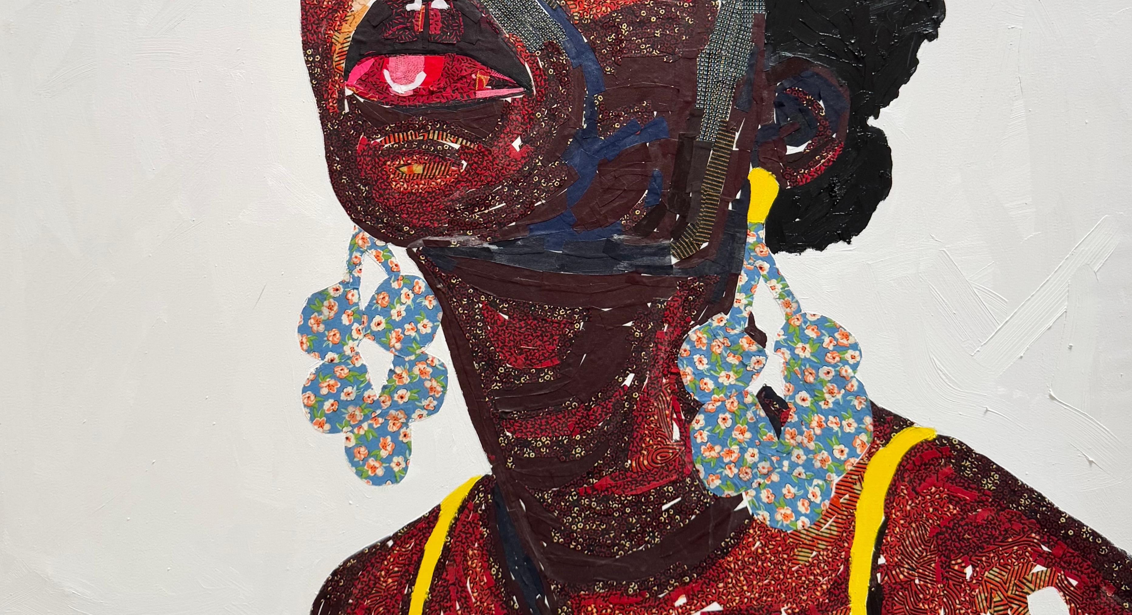 Versandverfahren
Versand in einem gut geschützten Rohr aus Nigeria
Dieses Werk ist ein Unikat, kein Druck oder eine andere Art von Kopie.
Begleitet von einem Echtheitszertifikat.

Über den Künstler
Bola Obatuyi (*1992, Ibadan, Nigeria) ist eine