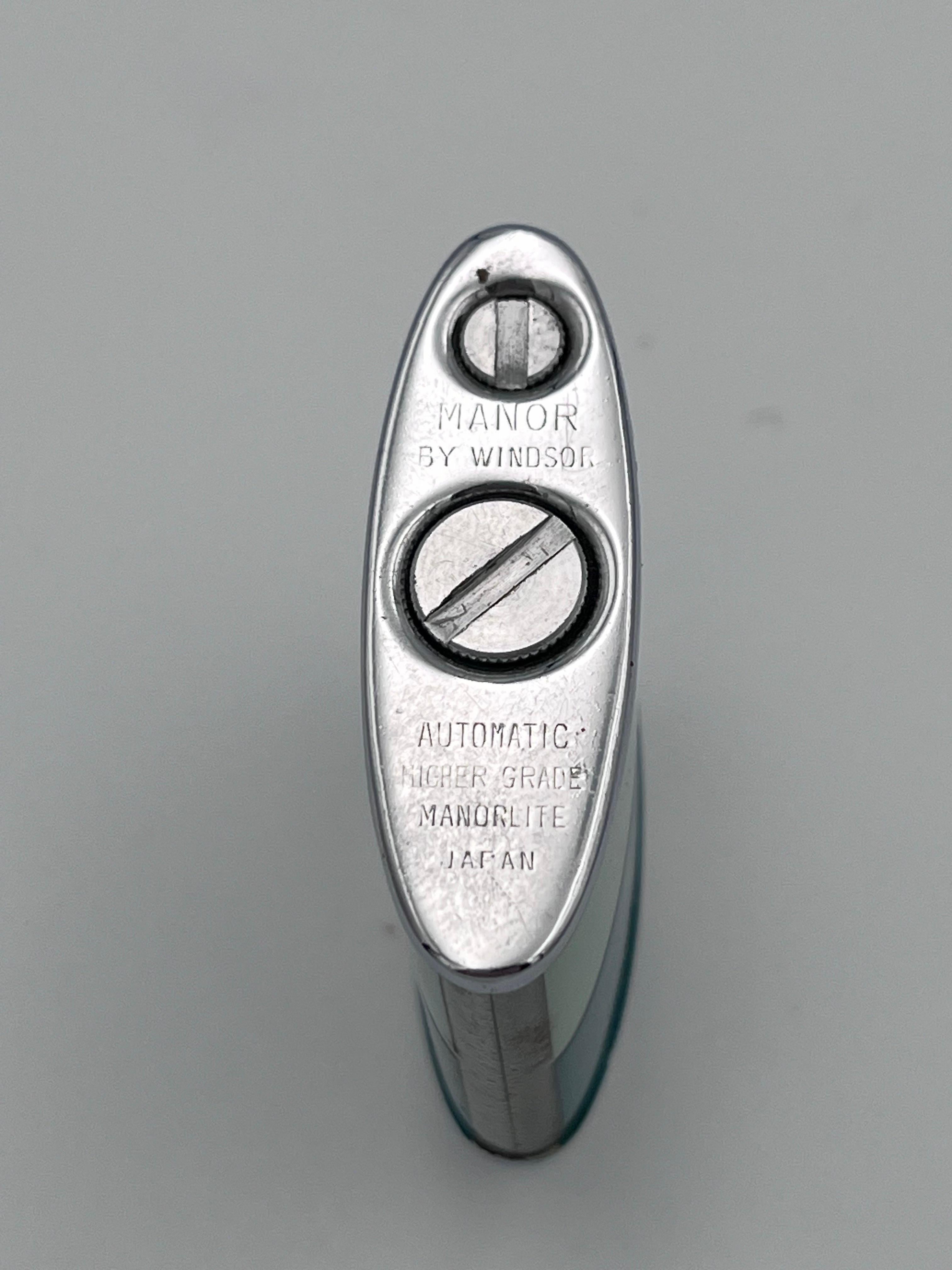 Audaz mechero Art Decó de 1930 en dos tonos esmeralda / verde menta de mansión en Bueno Estado en Red Lion, PA