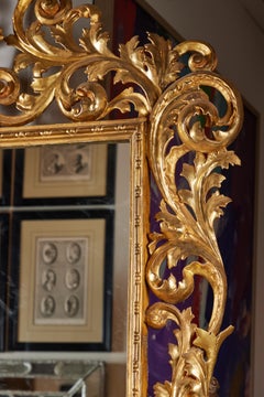 Bold, 19th Century Italian Mirror