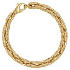 Bold Anchor Bracelet in Yellow Gold