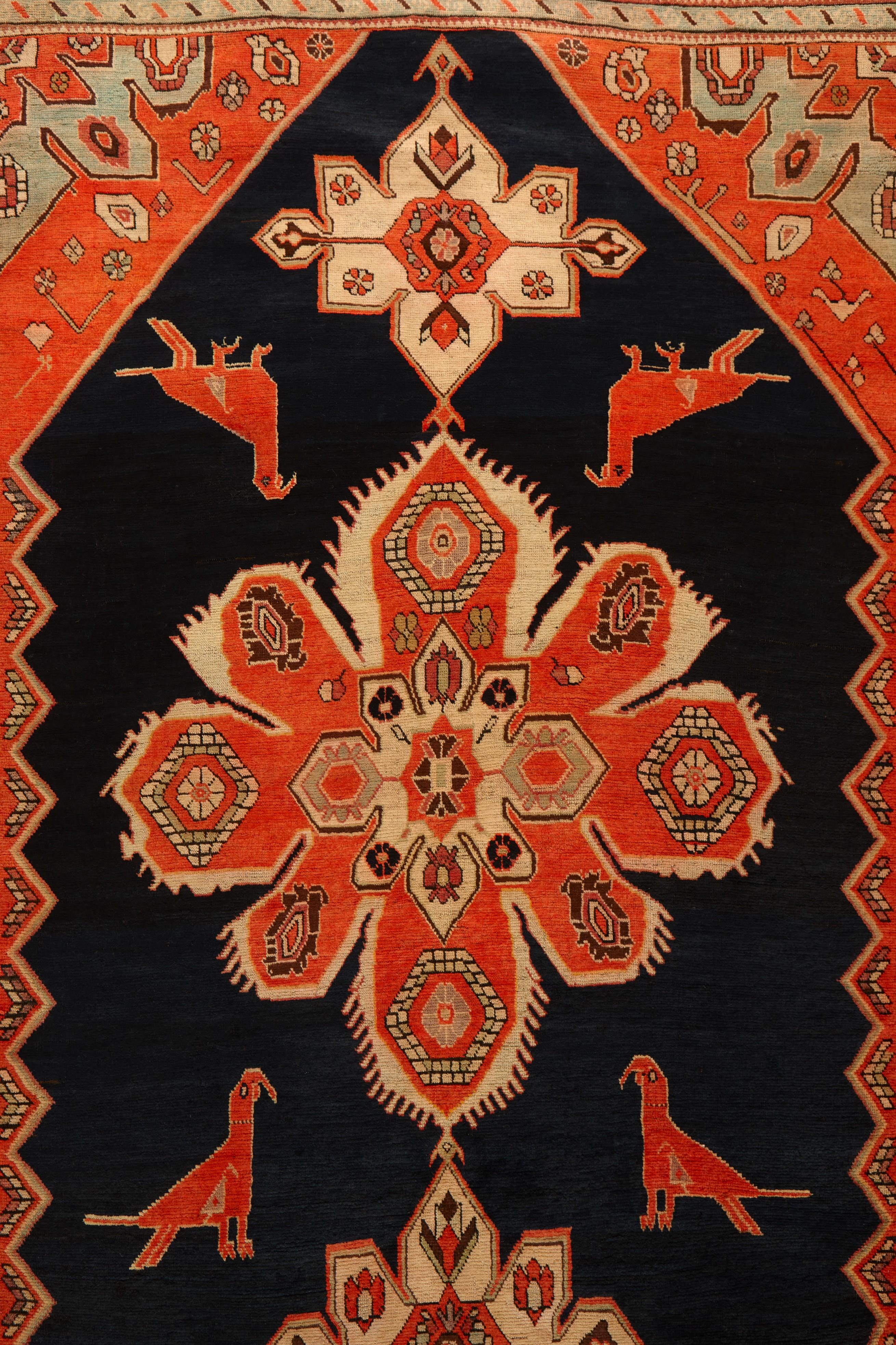 Relying on ancient tribal motifs, geometric designs, and playful abstractions, Caucasian rugs are woven in tribal settings by either village or nomadic folk.

Caucasian rugs are woven in Georgia, Armenia, Azerbaijan, and Southwest Russia by a