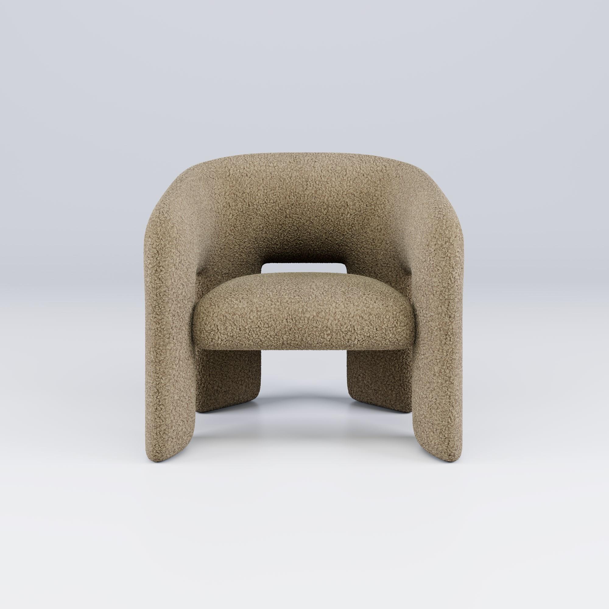 Celebrating the art of relaxed sophistication, the Bold Armchair is a statement piece that embodies the spirit of modern design. The skillful use of high-quality materials, combined with craftsmanship, gives the Bold Armchair a modern and