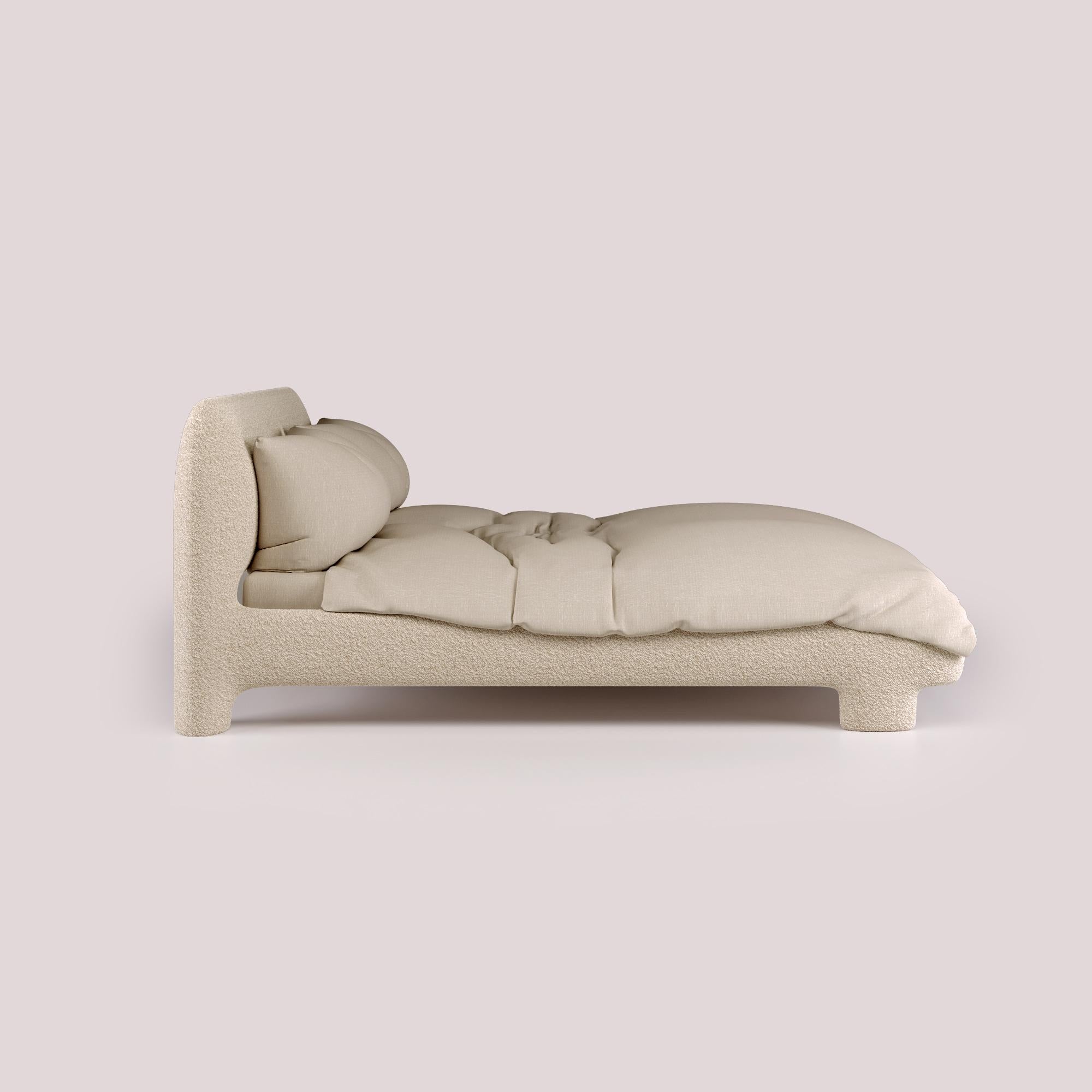 Italian Bold Bed Queen Size - Karakorum 003 in vendita