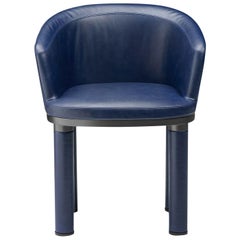 Bold Blue Armchair