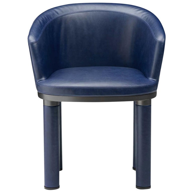 Bold Blue Armchair For Sale at 1stDibs