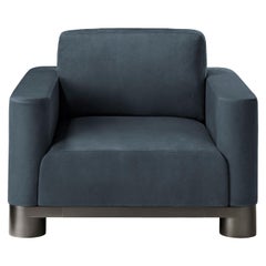 Bold Blue Lounge Chair