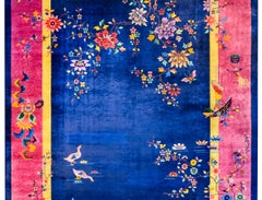 Bold Chinese Art Deco Rug