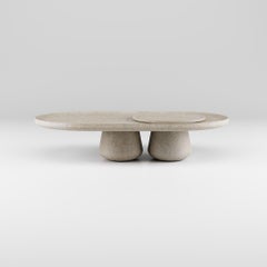Bold Coffee Table Large - Crema Marfil