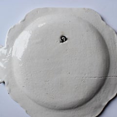 Bold Colorful Modernist Ceramic Hanging Portrait Plate after Jean Cocteau