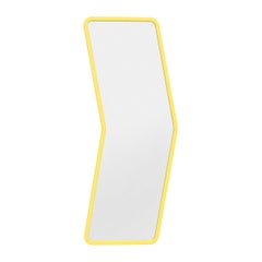 Bold Contemporary Full Length Yellow Mirror – Arrow 6 by oitoproducts