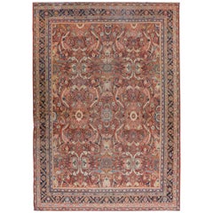 Bold Early 20th Century Mahal Rug