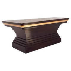 Géométrique audacieux,  Contemporary, modern Library desk, writing