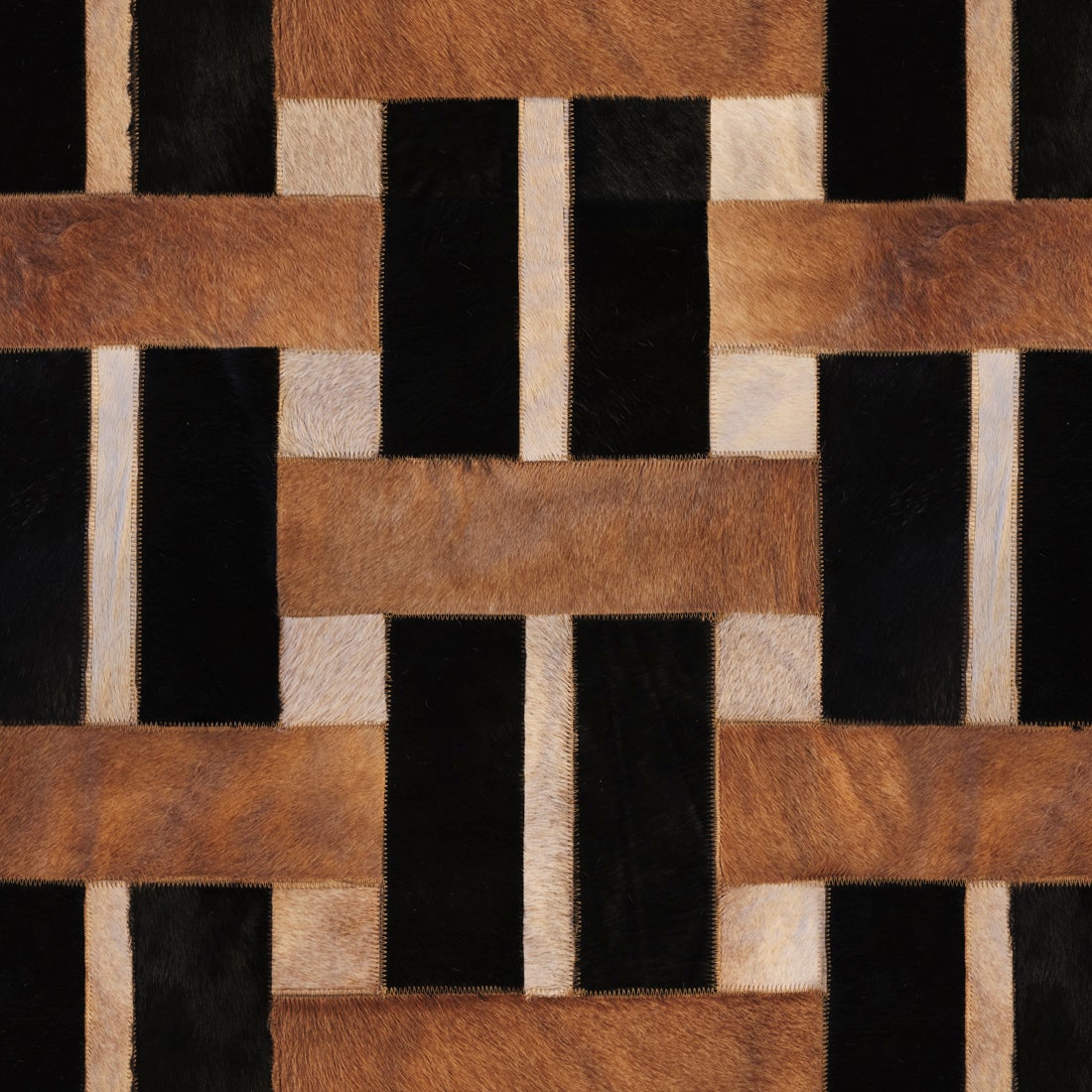 Bold Geometric Design in Caramel Cestino Rug Rectangle XLarge For Sale