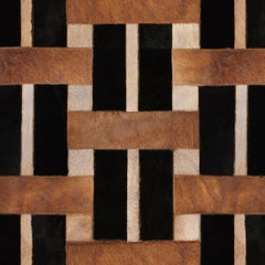 Bold Geometric Design in Caramel Cestino Rug Rectangle XXLarge