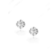 Orecchini a bottone "Bold Icon" con diamanti da 0,60 ct in oro 18 carati di OHLIGUER, Australia