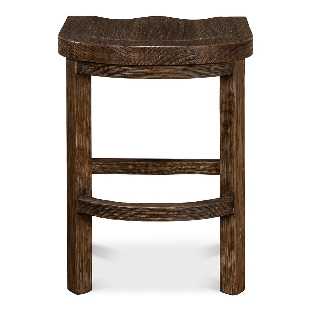 Asian Bold Industrial Counter Stool