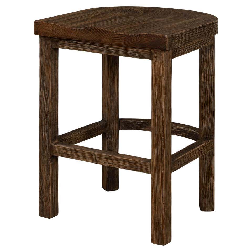 Rustic English Counter Stool For Sale at 1stDibs | rustic modern ...