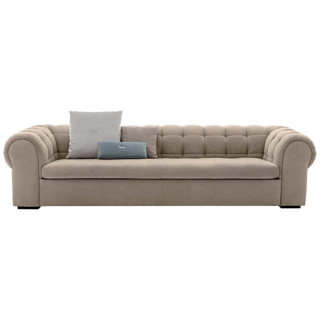 Bold Leather Sofa For Sale at 1stDibs | bold sofa