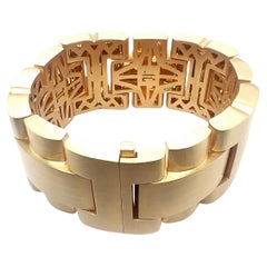 Bold Link Bracelet in 18 Karat Rose Gold by Jette JOOP