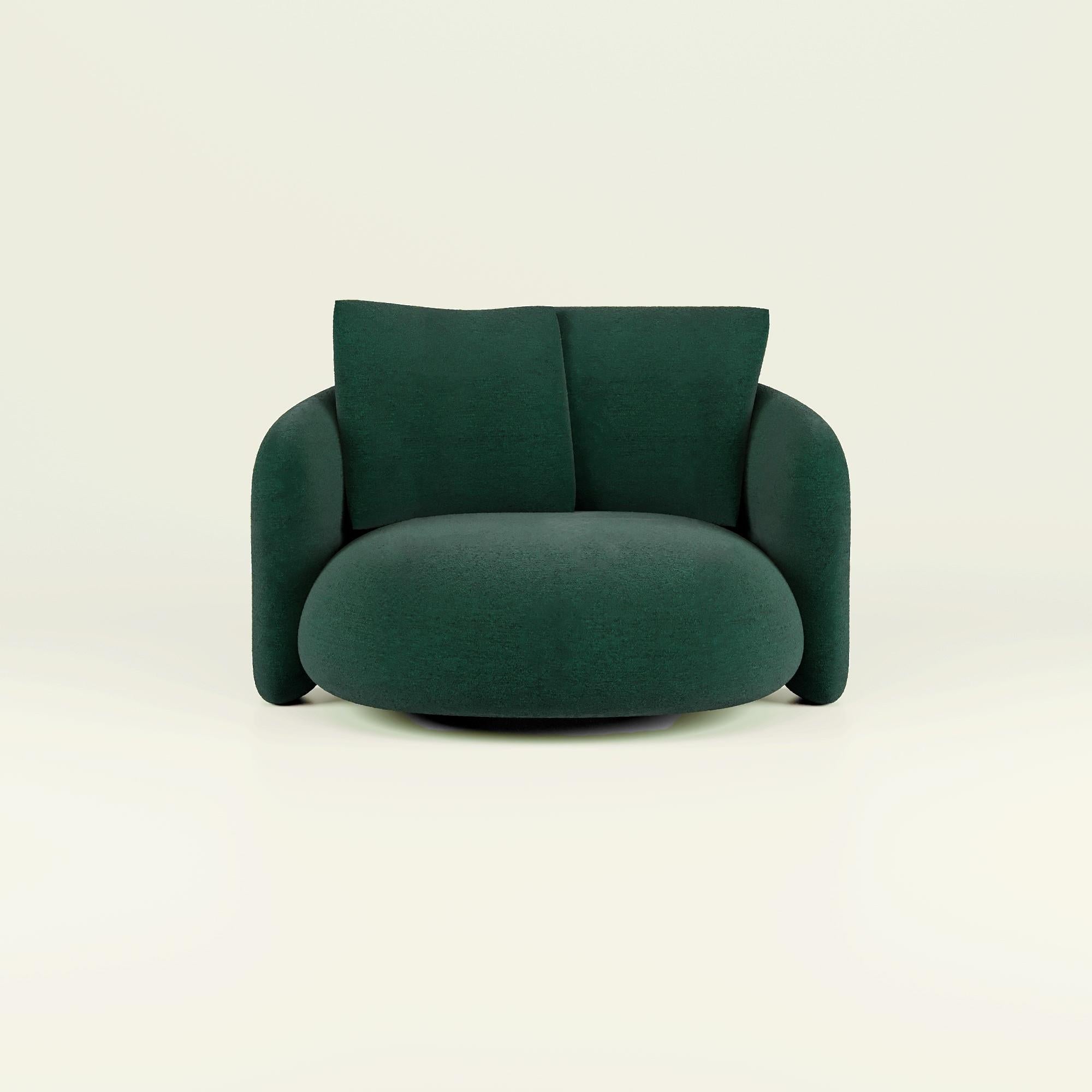 Expression de l'excellence du design moderne, le Bold Love Seat est un témoignage de l'art de vivre dans le luxe. Des décennies d'expertise en matière de design sont mises en valeur par une esthétique élégante et raffinée. Son design accueillant