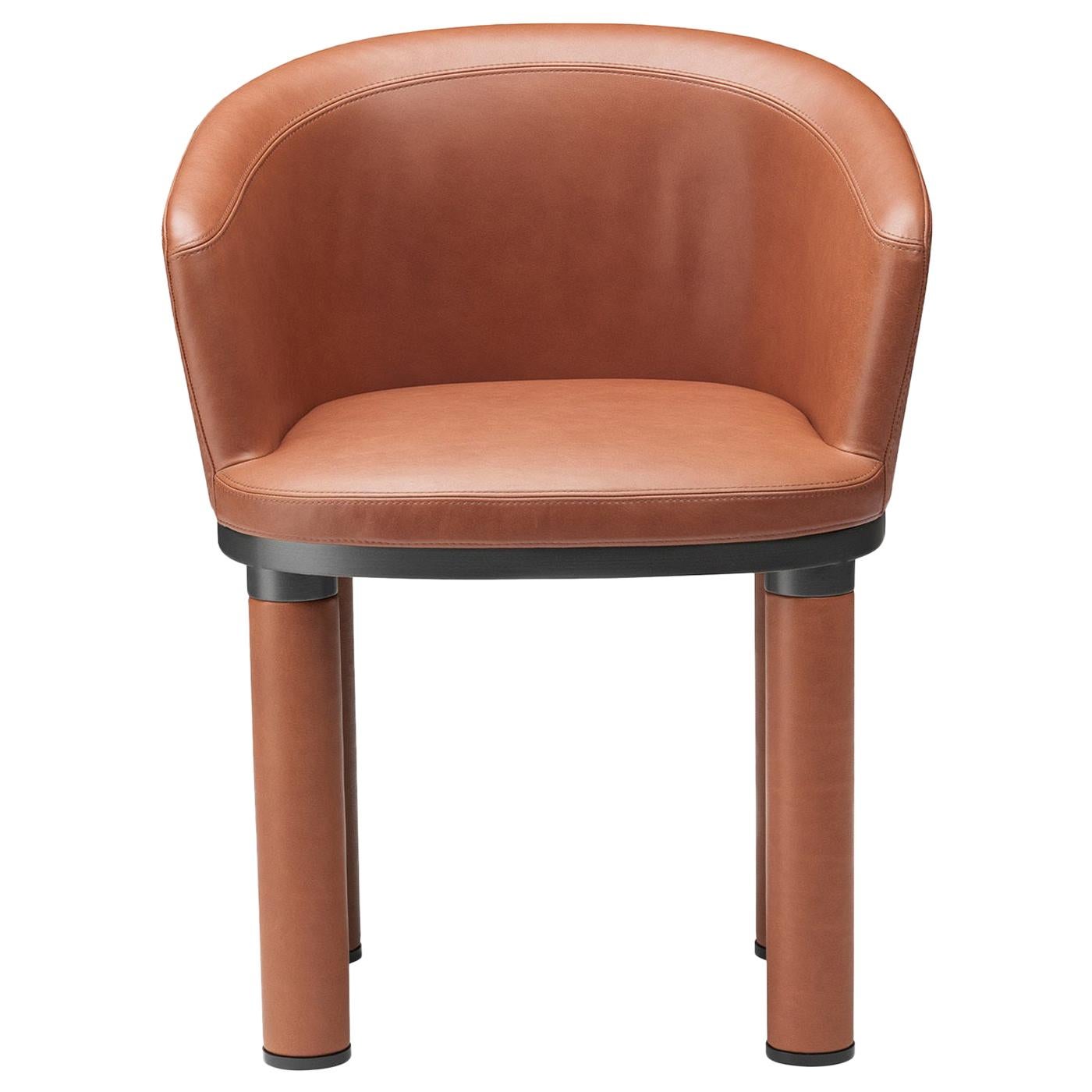 Fauteuil orange audacieux