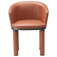 Fauteuil orange audacieux