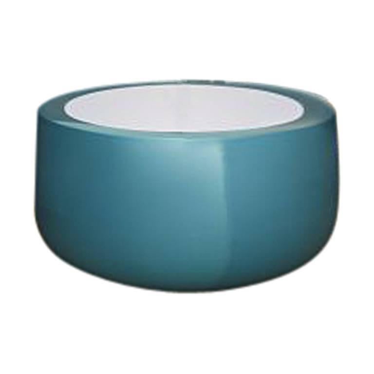 Bold Polyethylene Coffee Table in Sage Green by Giulio Iaccheti for Plust For Sale