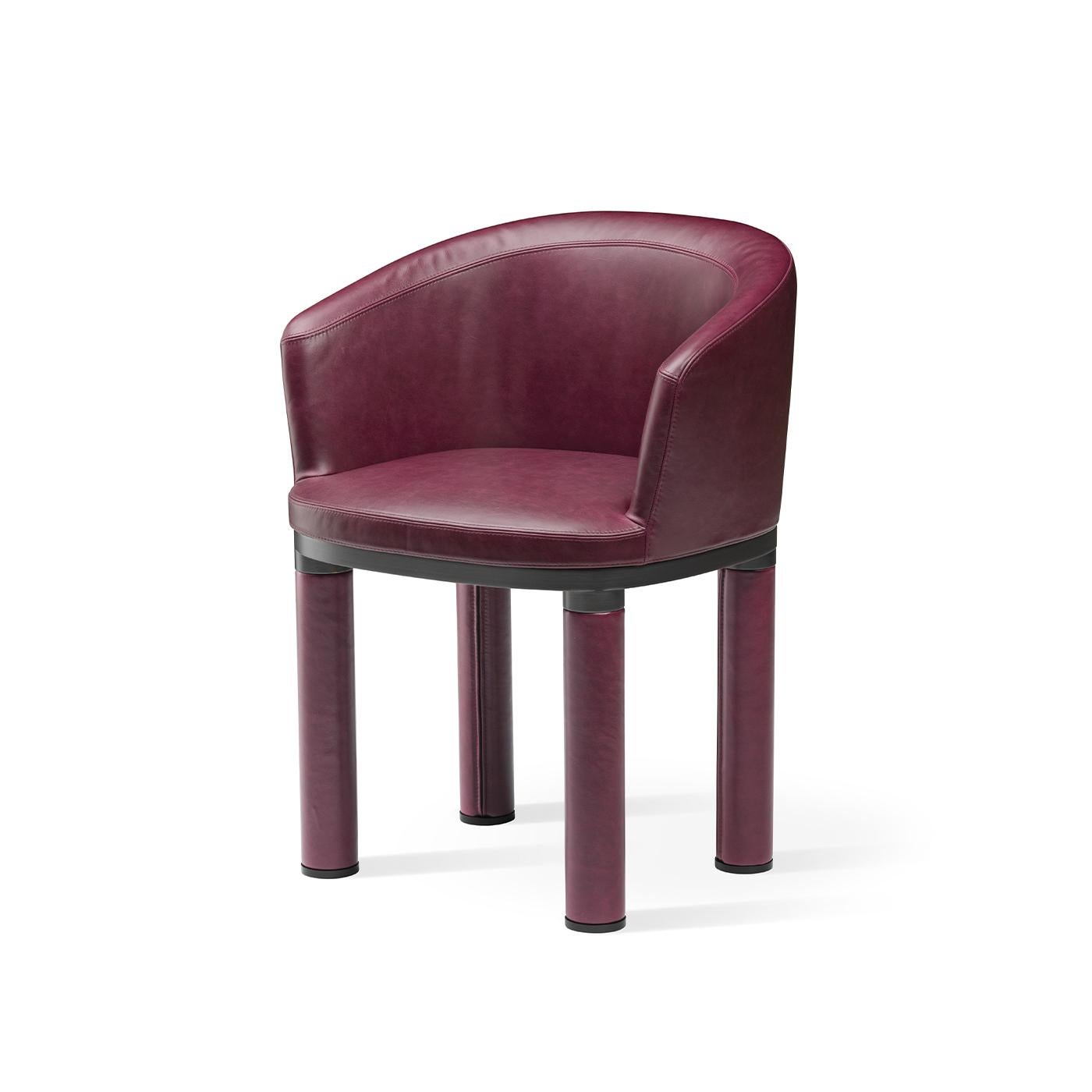 Moderne Fauteuil violet audacieux en vente