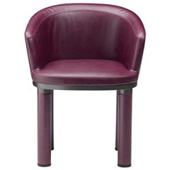 Fauteuil violet audacieux