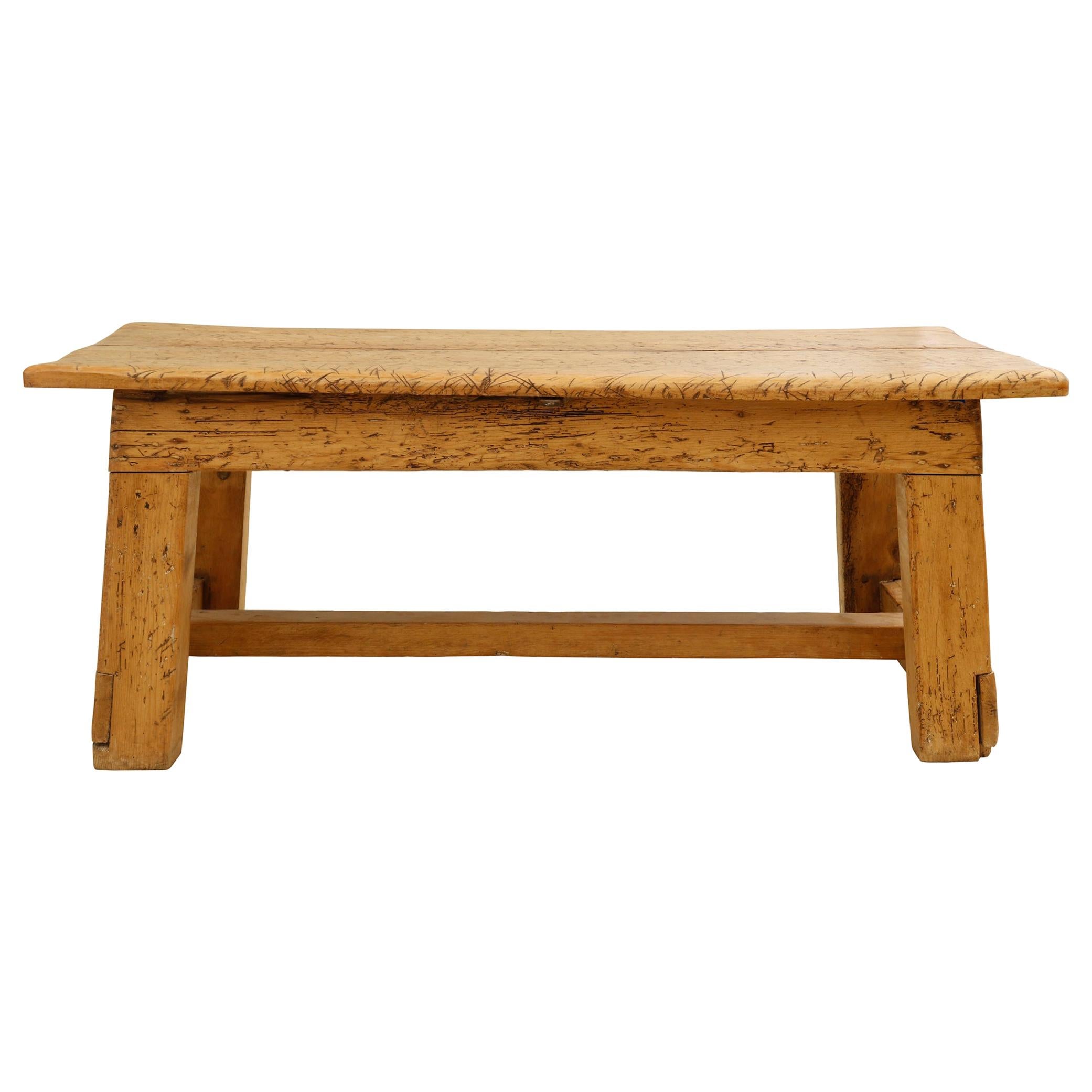 Bold Rustic Bench or Low Table