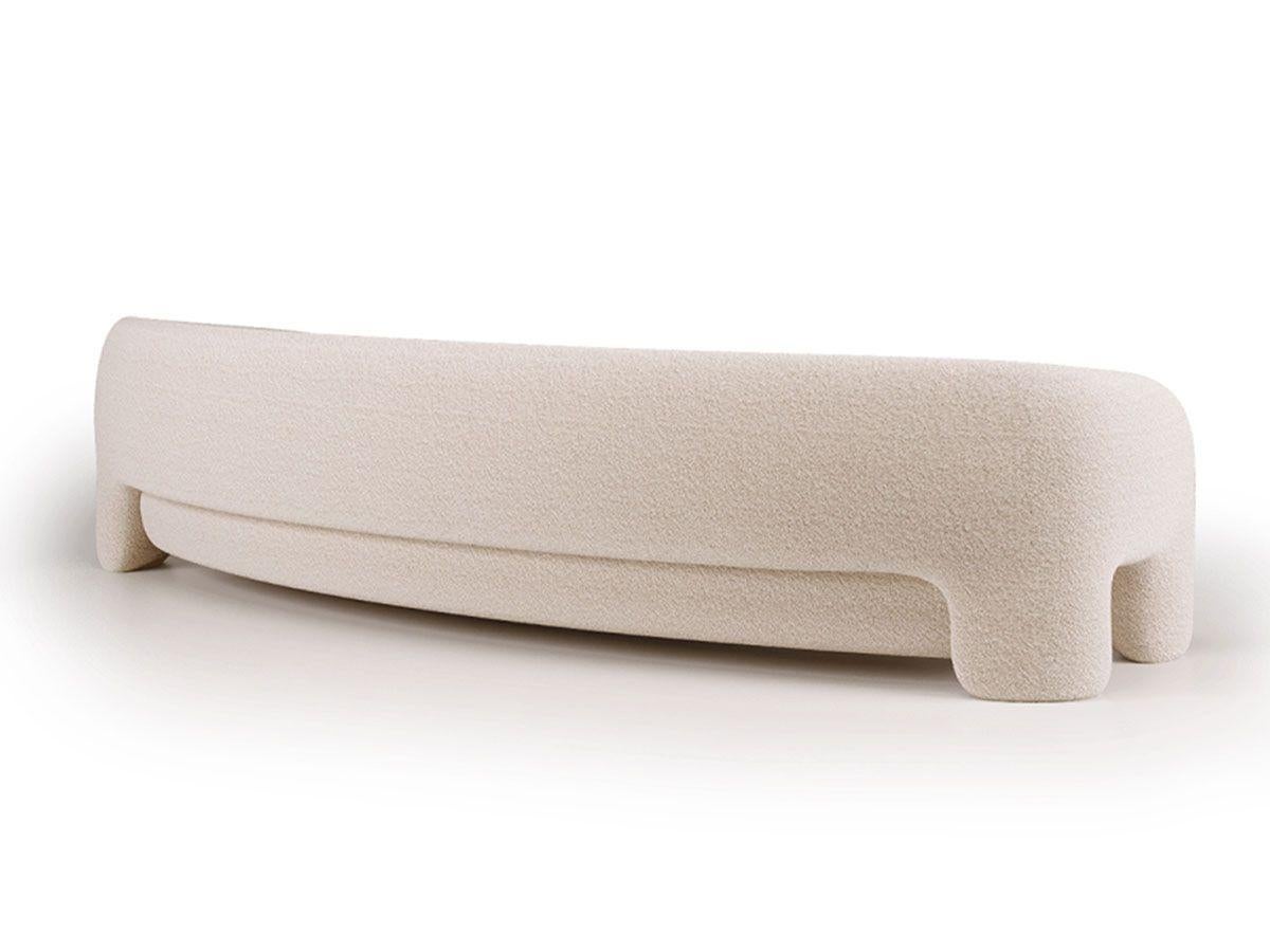 Italian Bold Sofa Curved - L For Sale