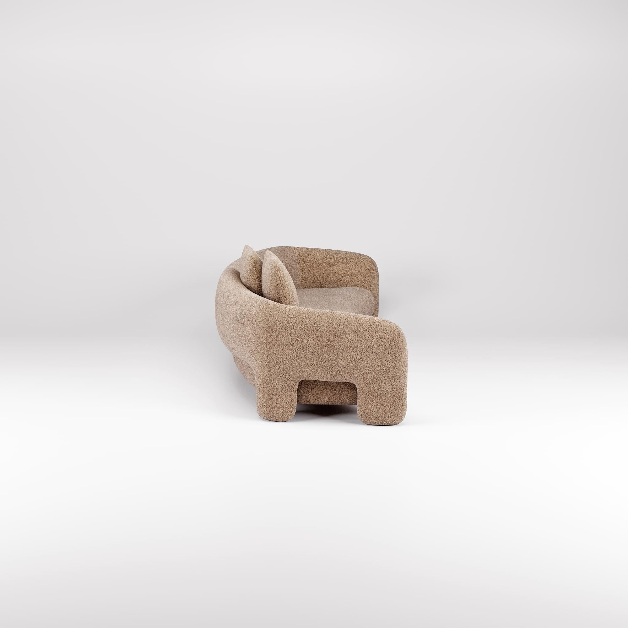 Bold Sofa Gebogene offene Arme Anouk 100 - S (Moderne) im Angebot