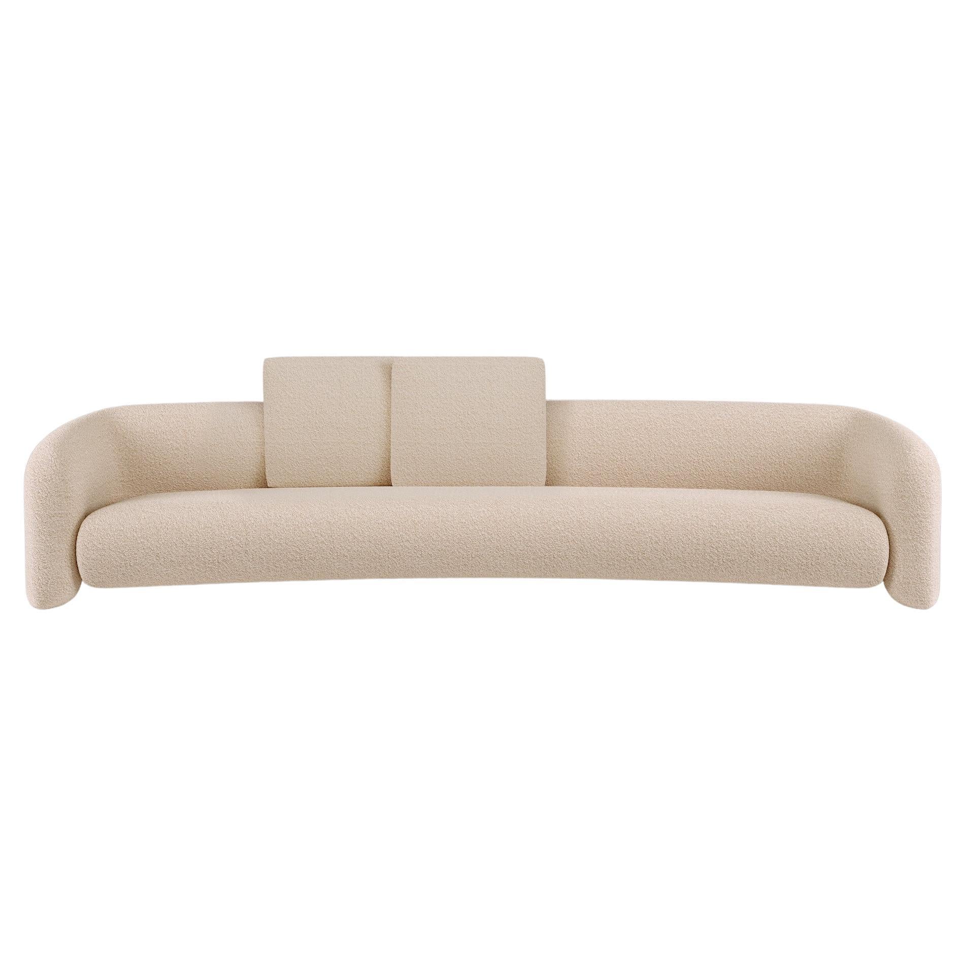 Bold Sofa Gebogene offene Arme Karakorum 003 - S