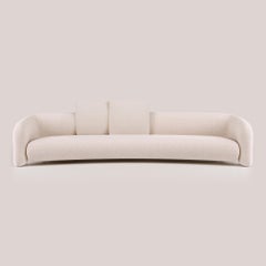 Bold Sofa Curved Open arms - Barnum 024