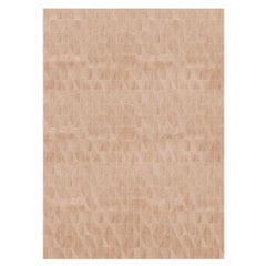 Bold Spliced Angles Customizable Fragment Rectangle in Caramel Large
