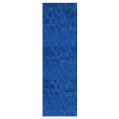 Bold Spliced Angles Customizable Fragment Runner in Sapphire Large