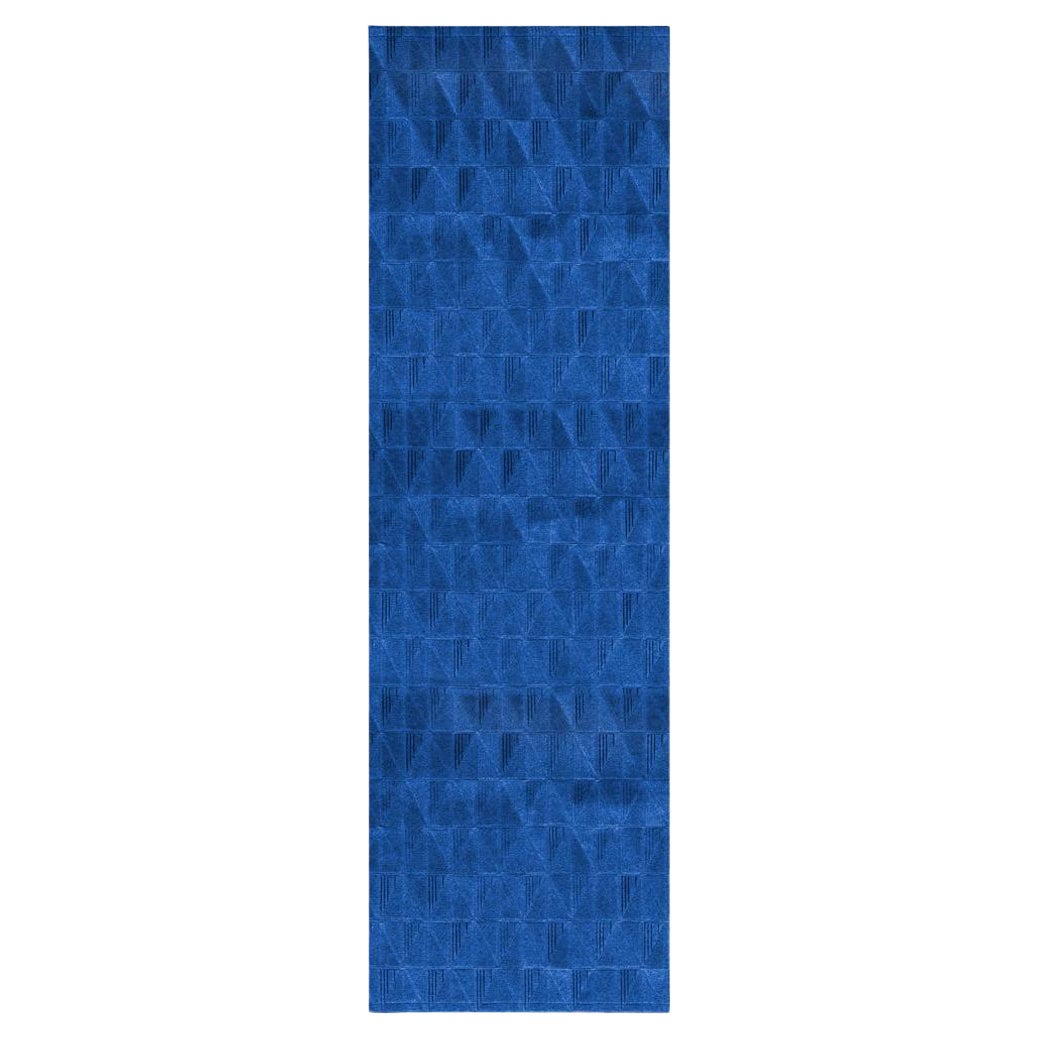 Bold Spliced Angles Runner personalizzabile in Zaffiro X-Large