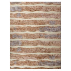 Tappeto Bold Stripe Sienna annodato a mano di Eskayel