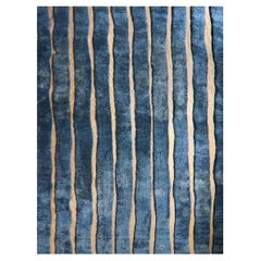 Tappeto Bold Stripe Thalassa annodato a mano di Eskayel