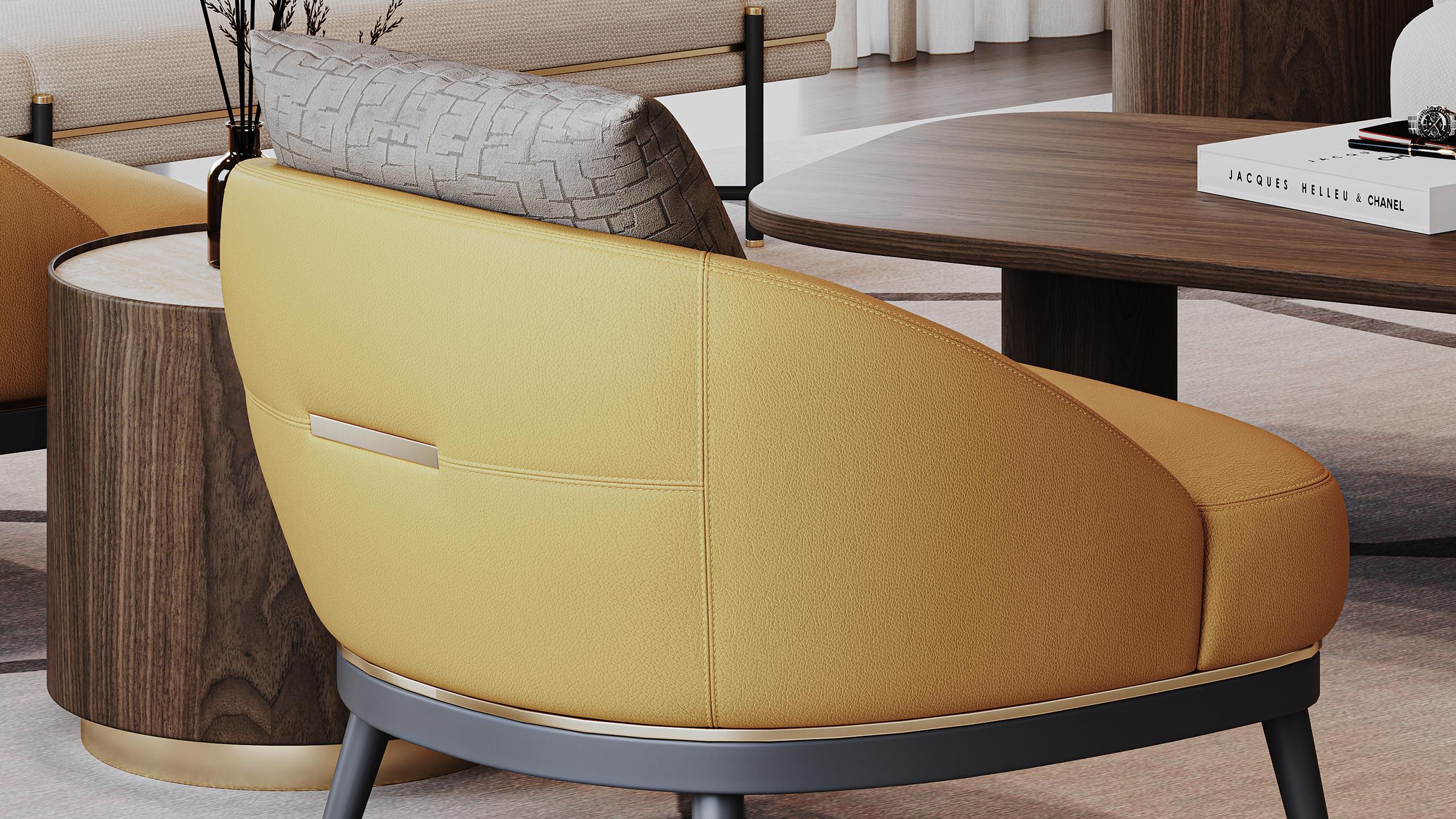 Mid-Century moderno Poltrona Bold Zephyr di Elbra Home in vendita